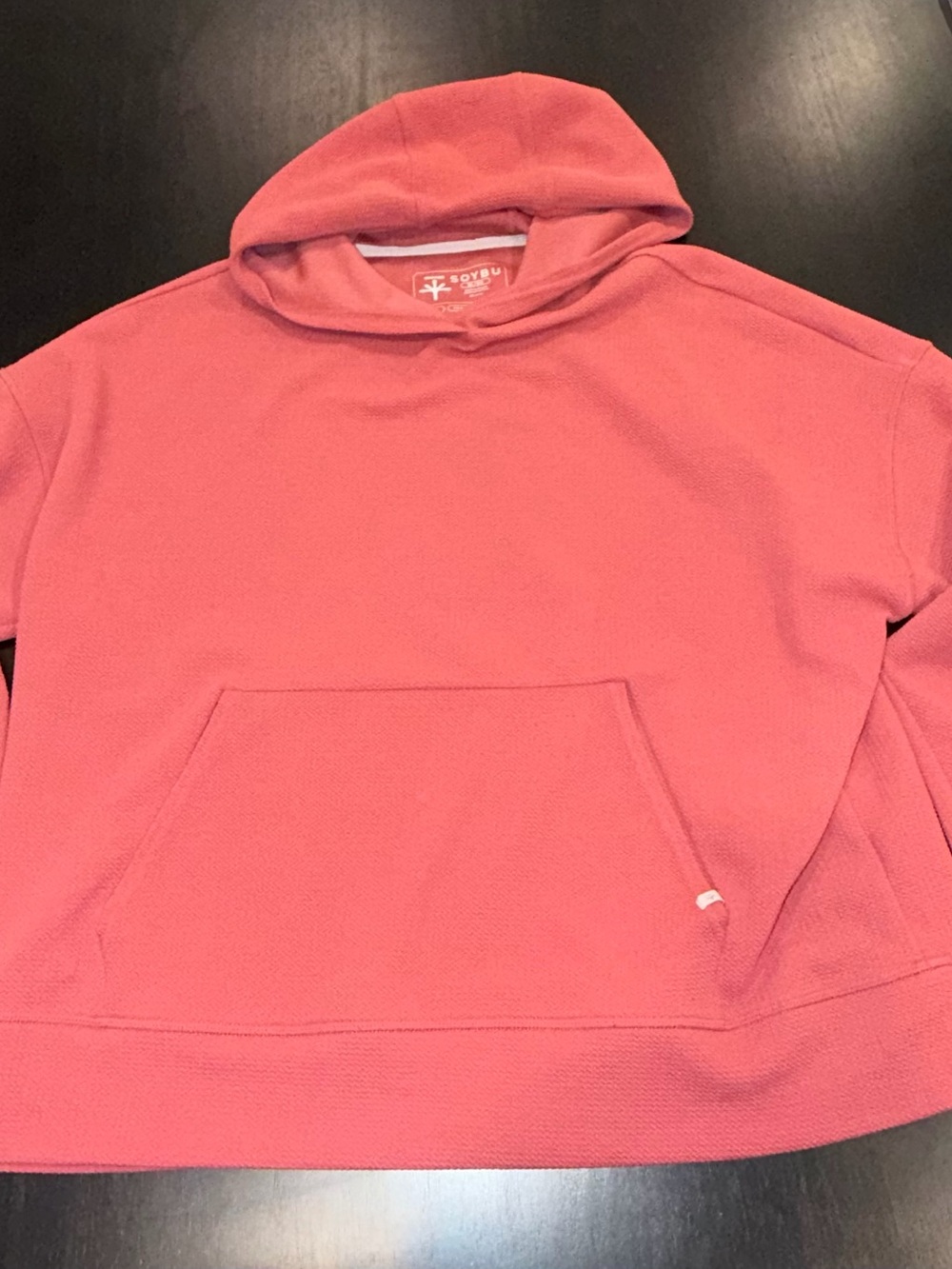 Soybu Coral Hoodie Sweater - Men's Coral